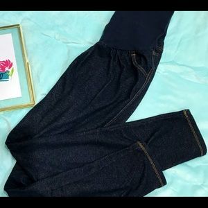 EUC Denim leggings Medium - Motherhood Maternity